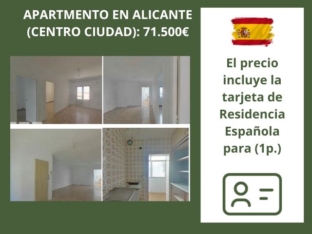 Apartamento en Alicante (Centro-ciudad)